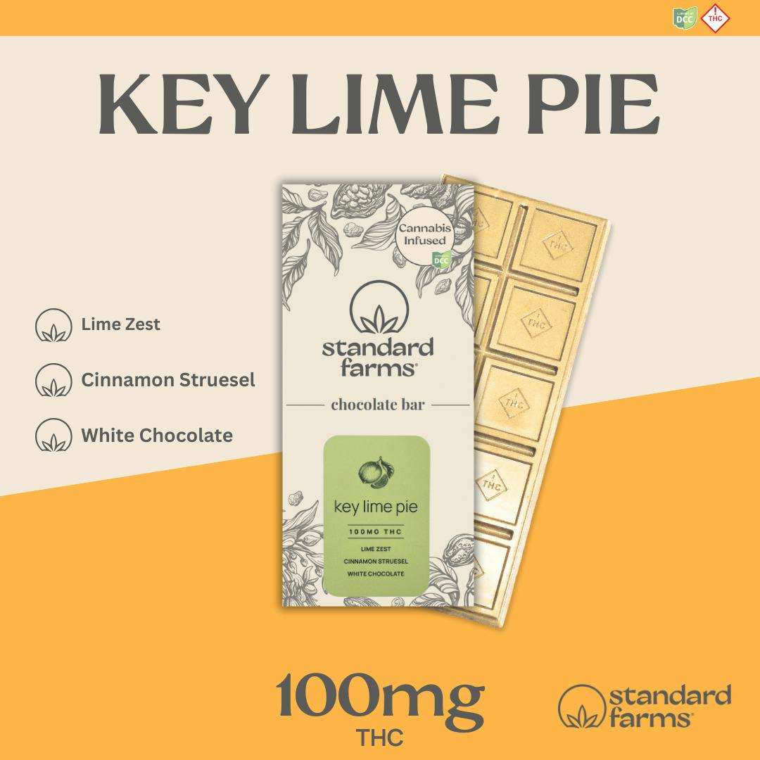 Standard Farms: Key Lime Pie - White Chocolate Bar