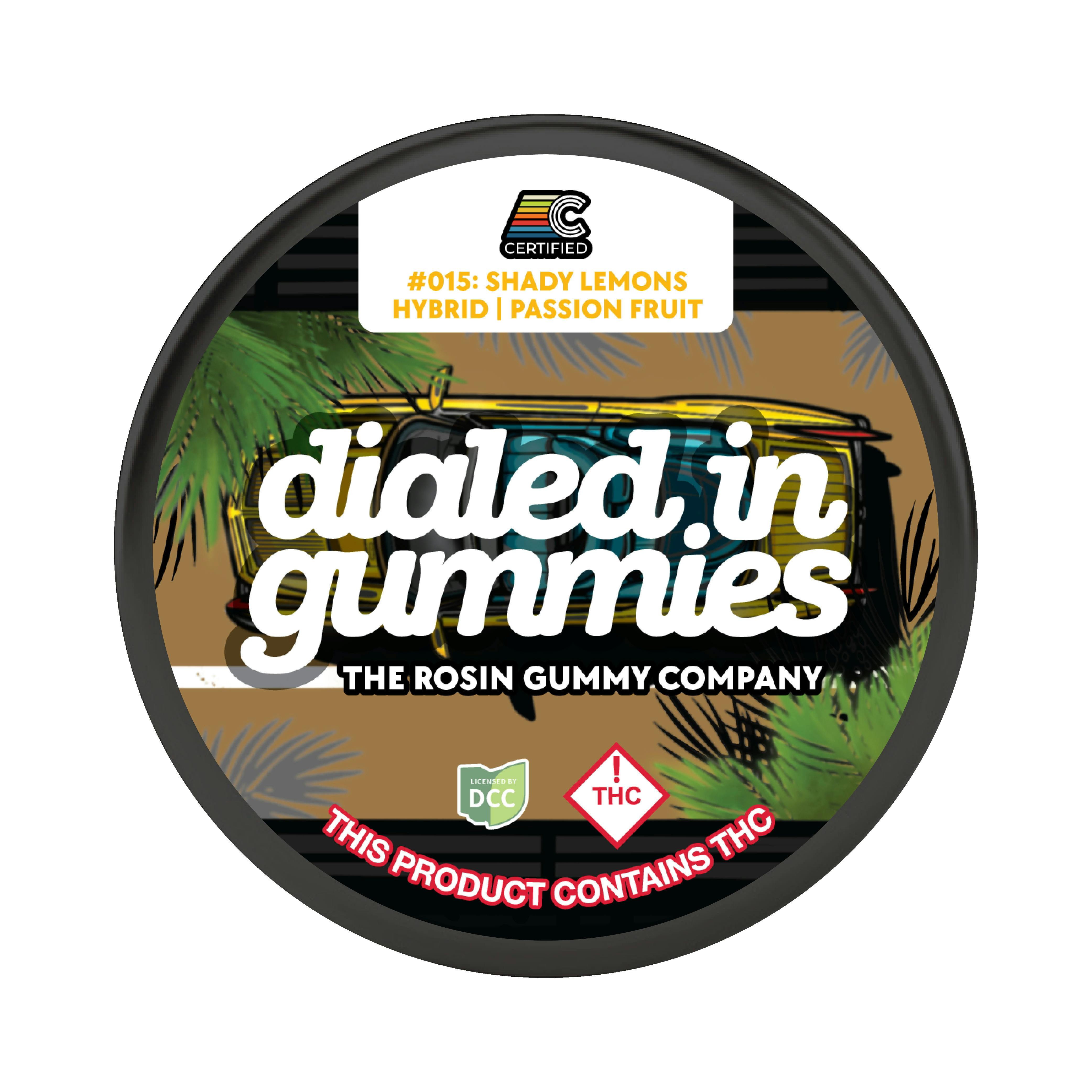 Dialed In: Passionfruit - Rosin Gummies 10pk