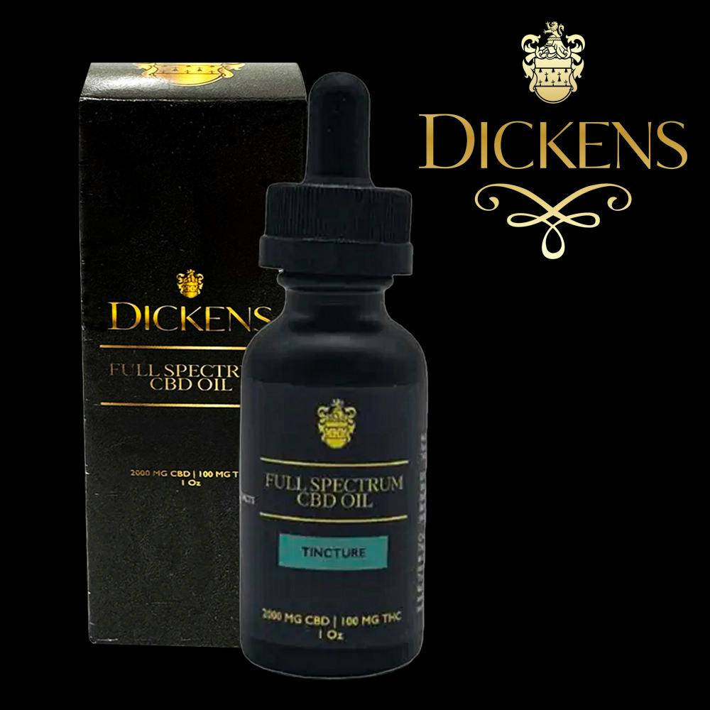 DICKENS Tinc 100mg: Full Spectrum Mint CBD