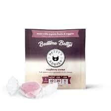 BETTY'S EDDIES Fruit Chew 50mg: Raspberry Creme 5:4:1 THC:CBD:CBN 1pc