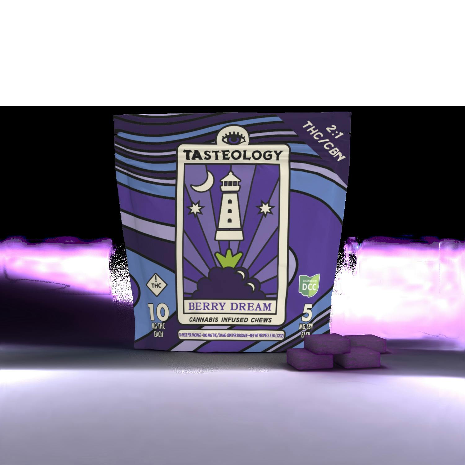 2:1 THC:CBN Berry Dream - Gummies 10pk