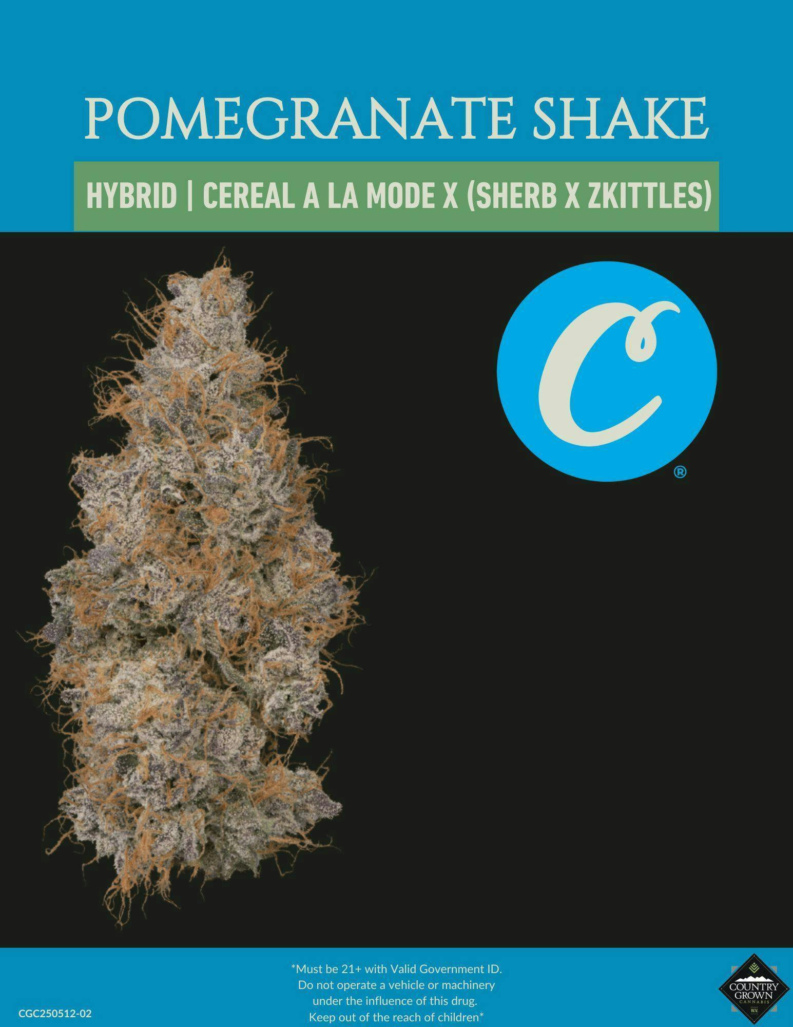 Cookies: Pomegranate Shake - Smalls 1