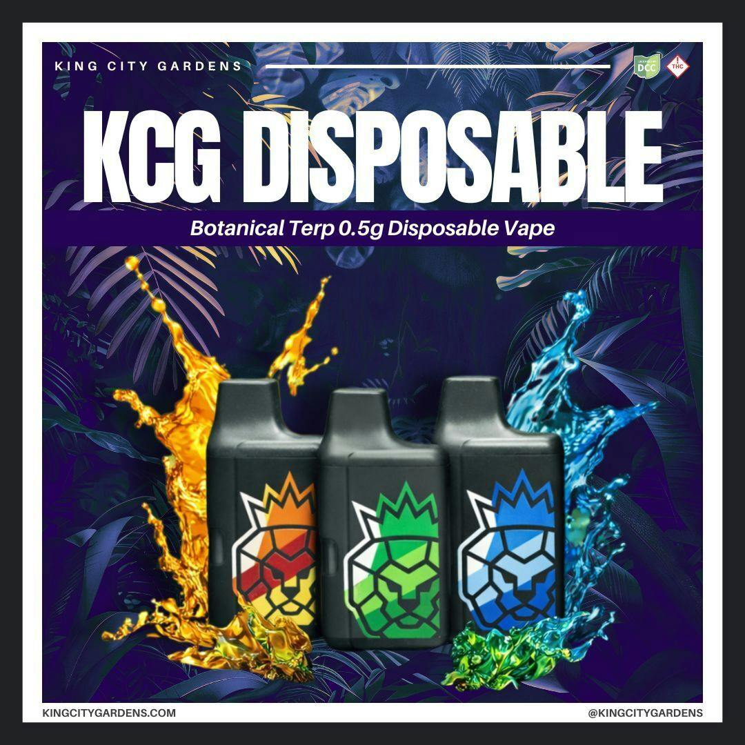 King City Gardens: 24K Gold Punch - Disposable at The Garden Dispensary Sycamore Township