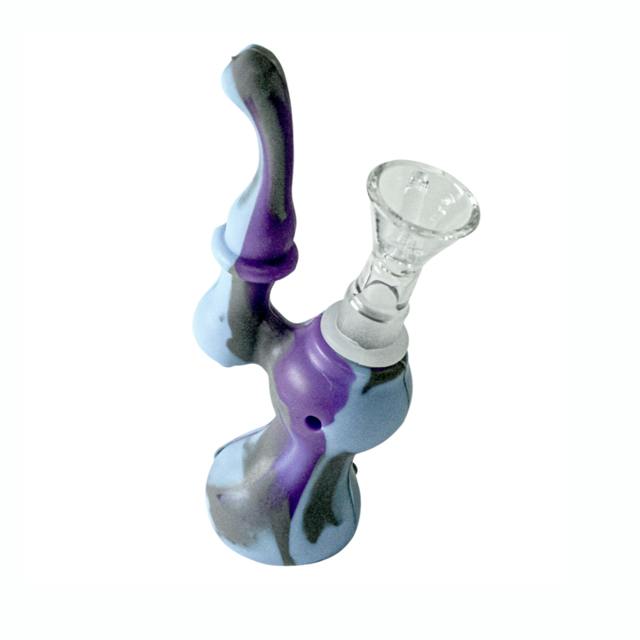 Bamboo Blaze - Silicone Mini Bubbler - Pattern/Assorted