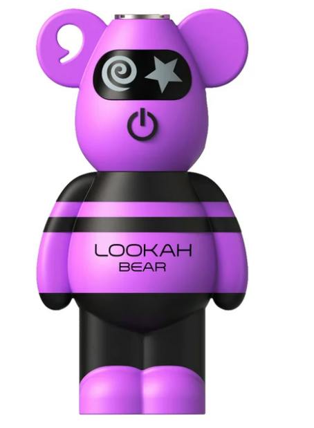 LOOKAH BEAR 510 Vape Battery Purple