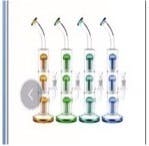 40 cm Triple curved squid water pipe