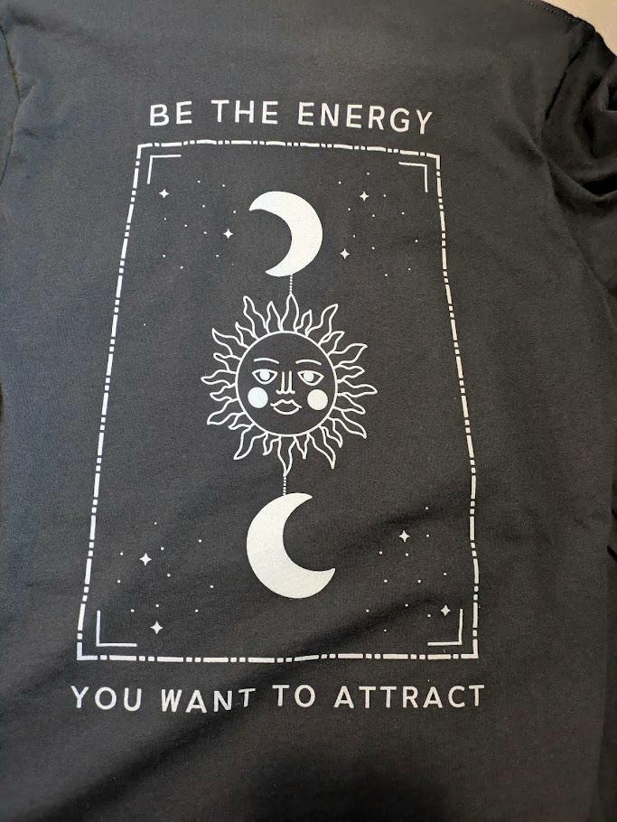 Be The Energy Black And White Small