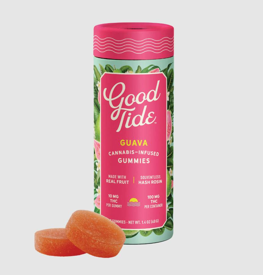 Good Tide Guava Balanced 10pk 10mg Rosin Gummies