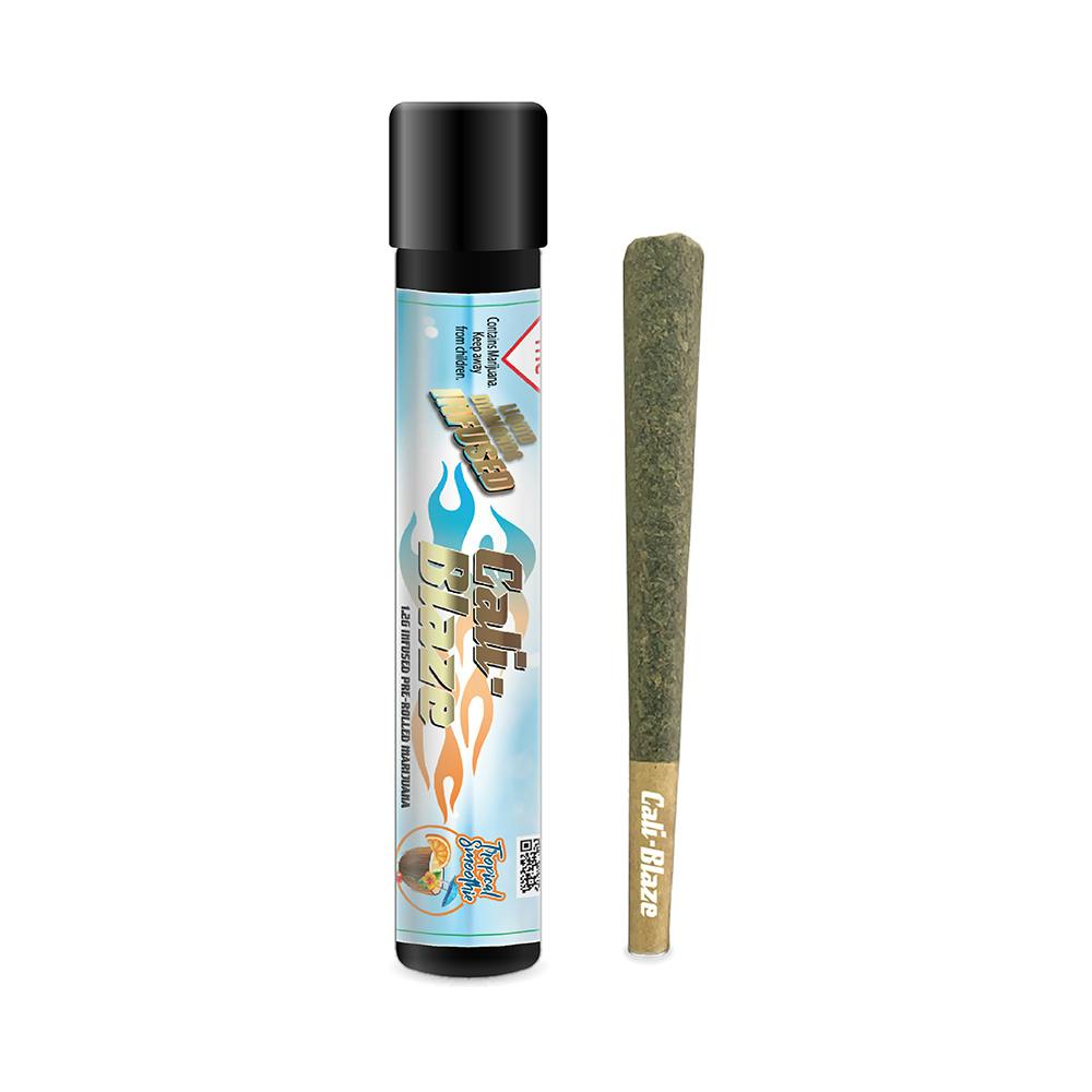 Cali Blaze Tropical Smoothie Infused Joint 1.2g
