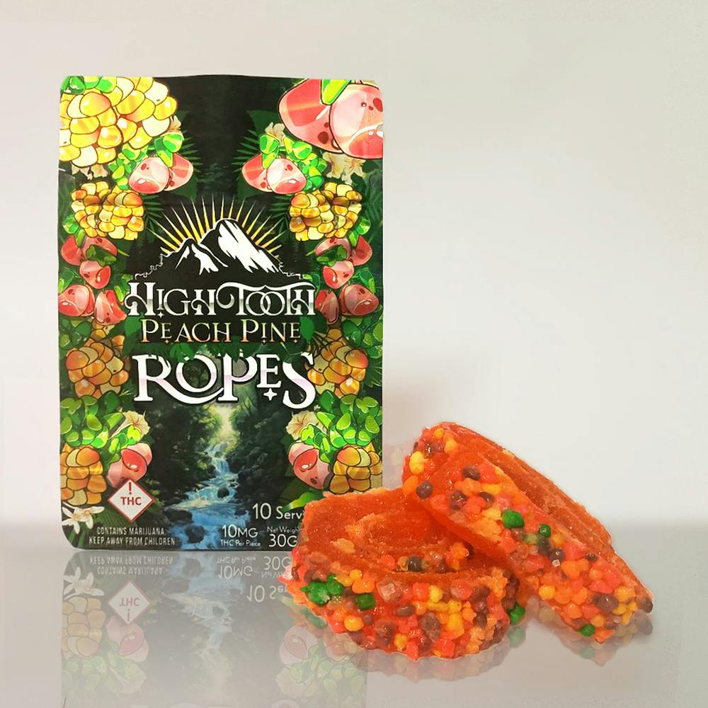 High Tooth Peach Pineapple Rope