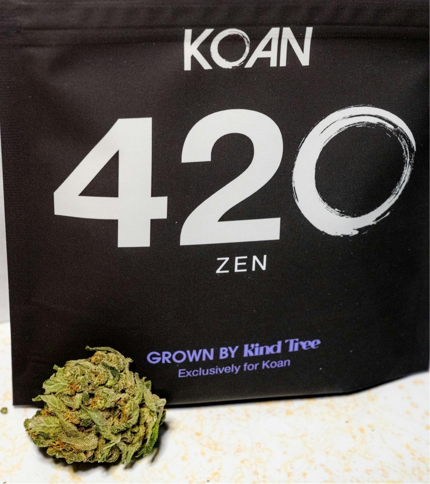 Durban Poison - 4.20g - 42 Zen at KOAN Cannabis