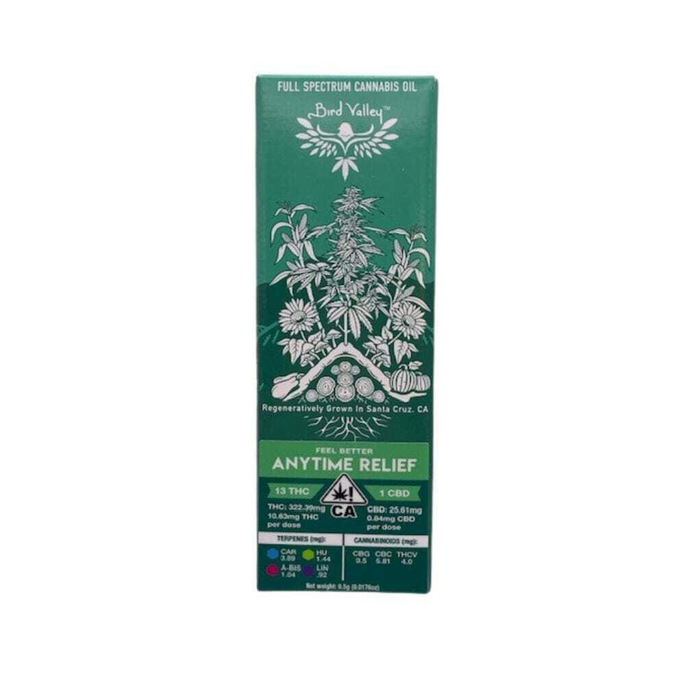 Bird Valley Organics - Anytime Relief Full Spectrum Oil
