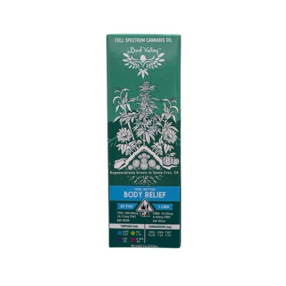 Bird Valley Organics - Body Relief Full Spectrum Oil