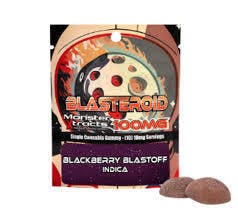 Blasteroids - Blackberry Blastoff - 100mg Gummies