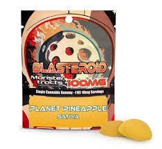 Blasteroids - Planet Pineapple - 100mg Gummy