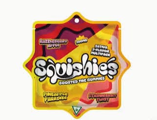 Squishies - 3 Flavor Sativa - 200mg Gummies