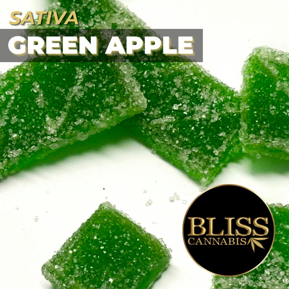 BLISS Green Apple Sativa Gummies