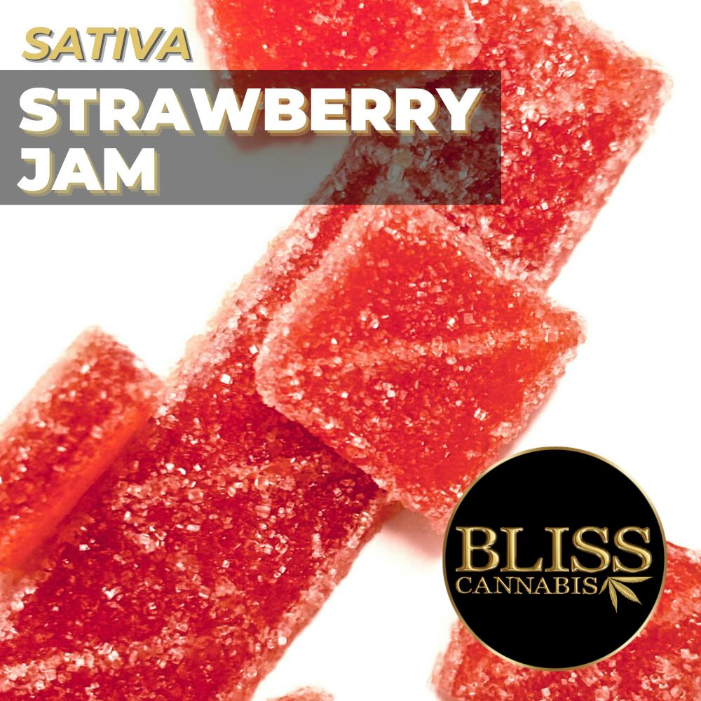 Bliss Strawberry Jam Sativa Gummies