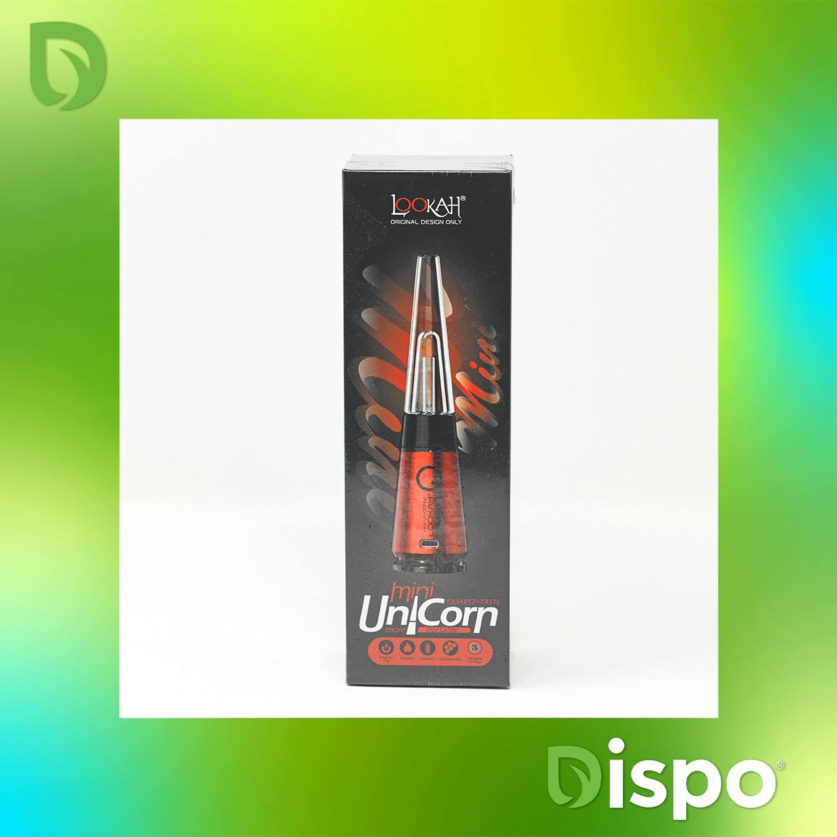 6" Glass Water Pipe with Dome & Nail