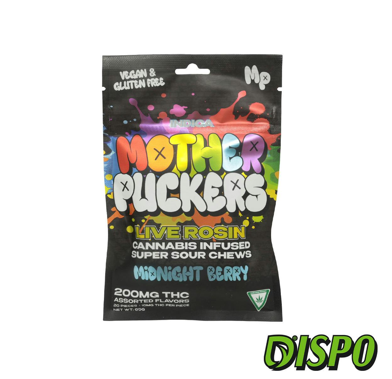 Mother Puckers - Midnight Berry 200mg Rosin Chews