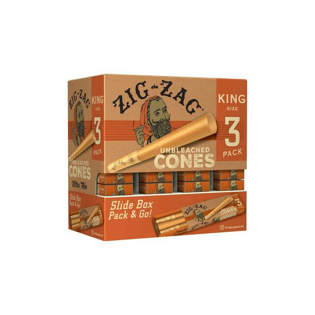 Zig Zag Pre-Rolled Cones King Size 3 Pack