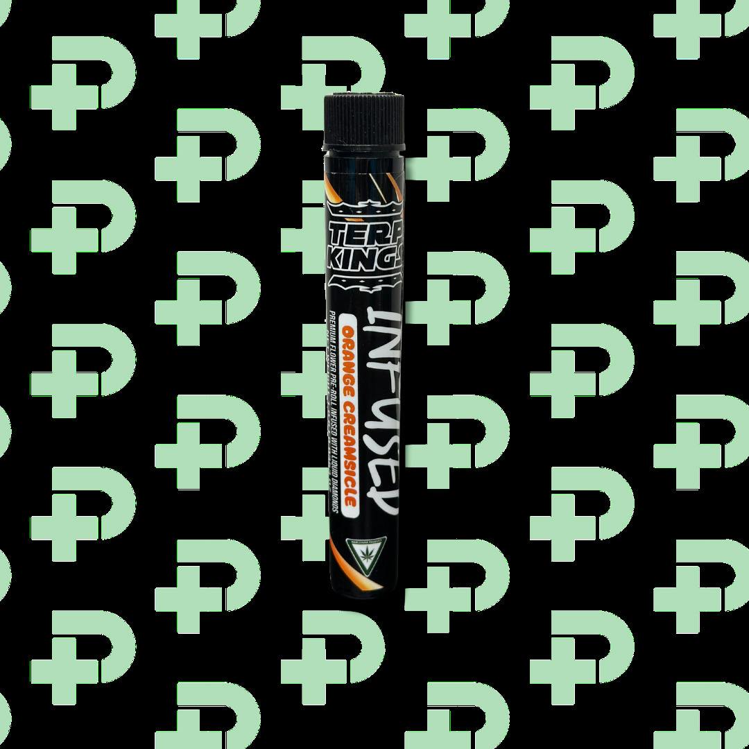 Terp Kings 1g Infused Preroll - Orange Creamsicle