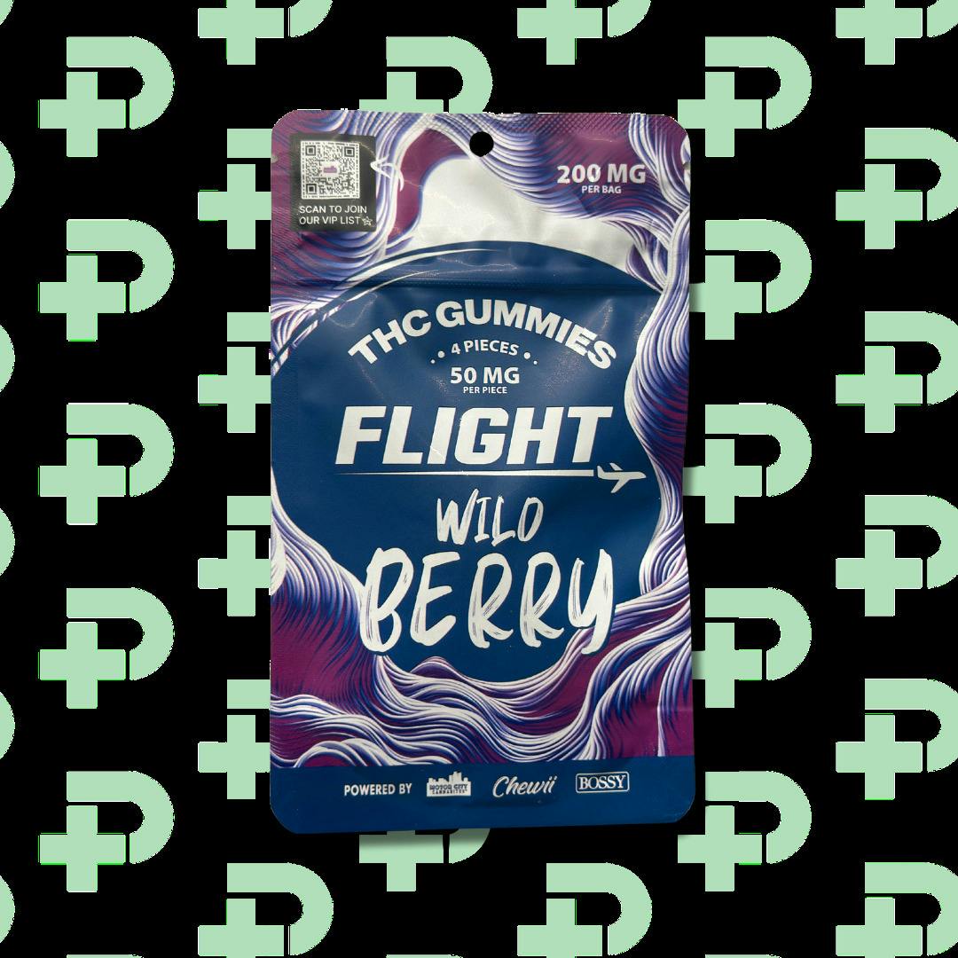 Flight Gummies 200mg - Wild Berry