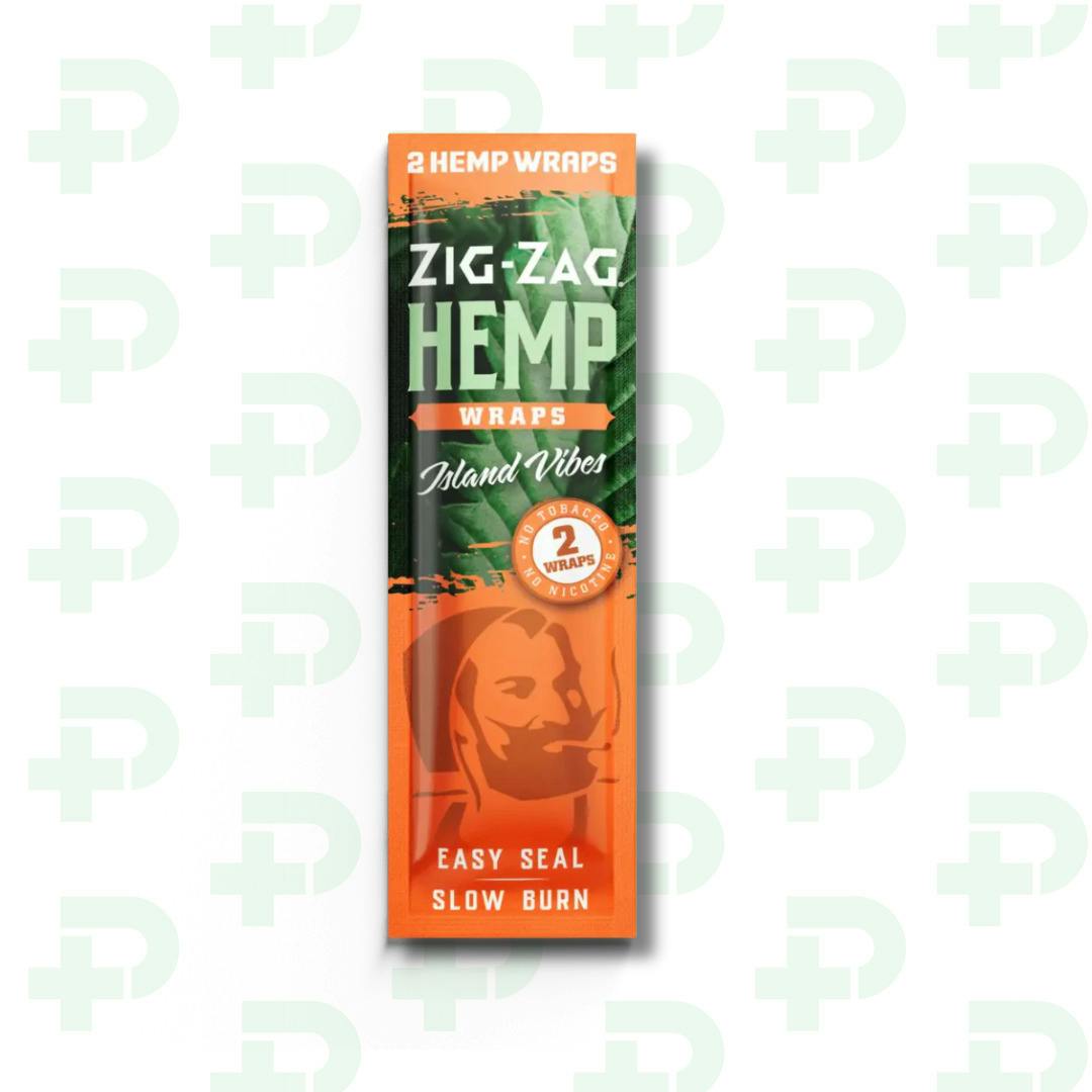 Zig Zag Hemp Wraps - Island Vibes