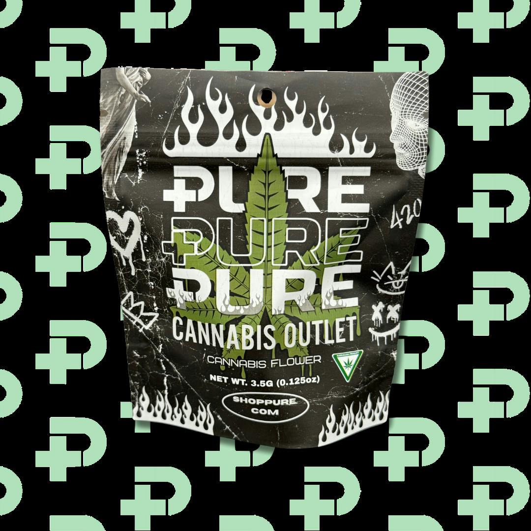 Pure Black Prepack 3.5g - Biscotti Pancakes