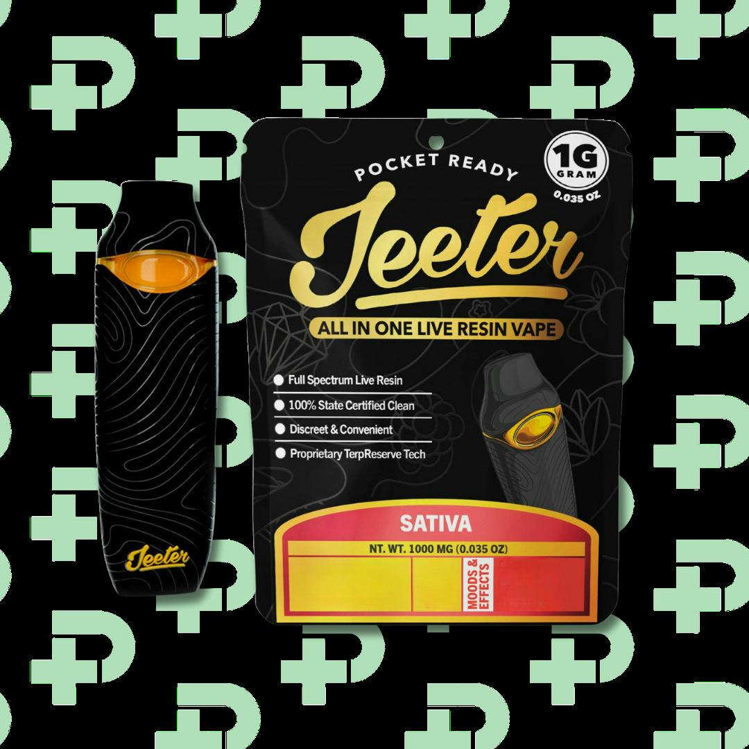Jeeter 1g Live Resin Disposable - Vortex
