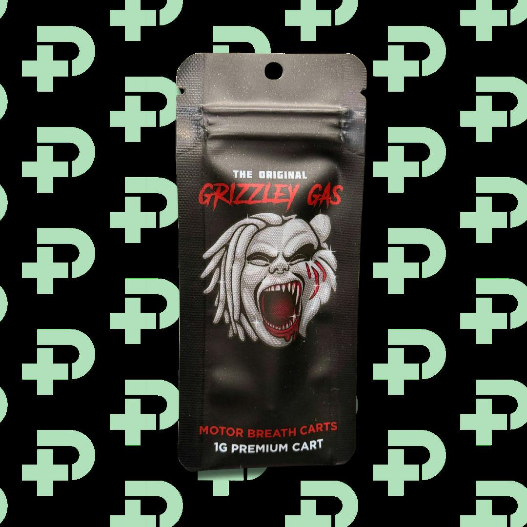 Grizzley Gas 1g Cart - Motor Breath