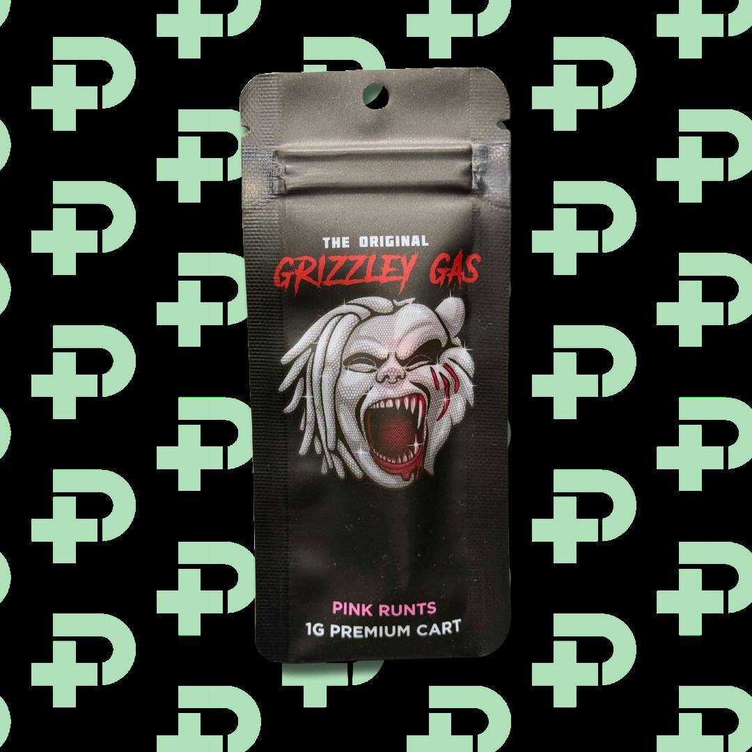 Grizzley Gas 1g Cart - Pink Runtz