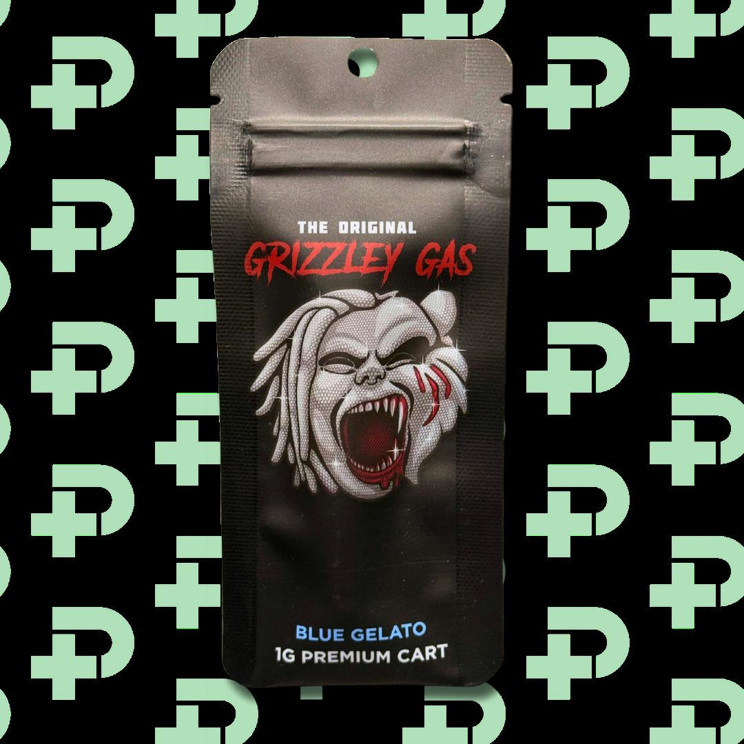Grizzley Gas 1g Cart - Blue Gelato
