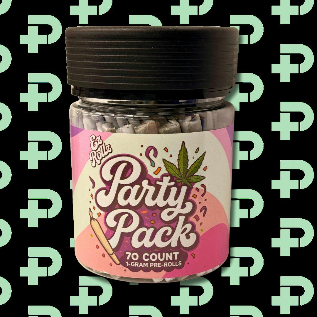 Ez Rollz Party Pack 70ct Prerolls - Sub Zero