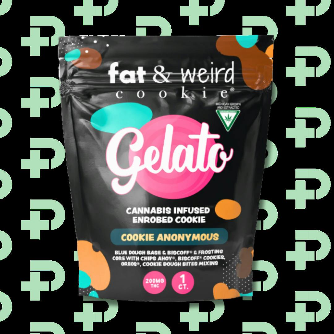 Gelato x Fat and Weird 200mg - Cookie Anonymous