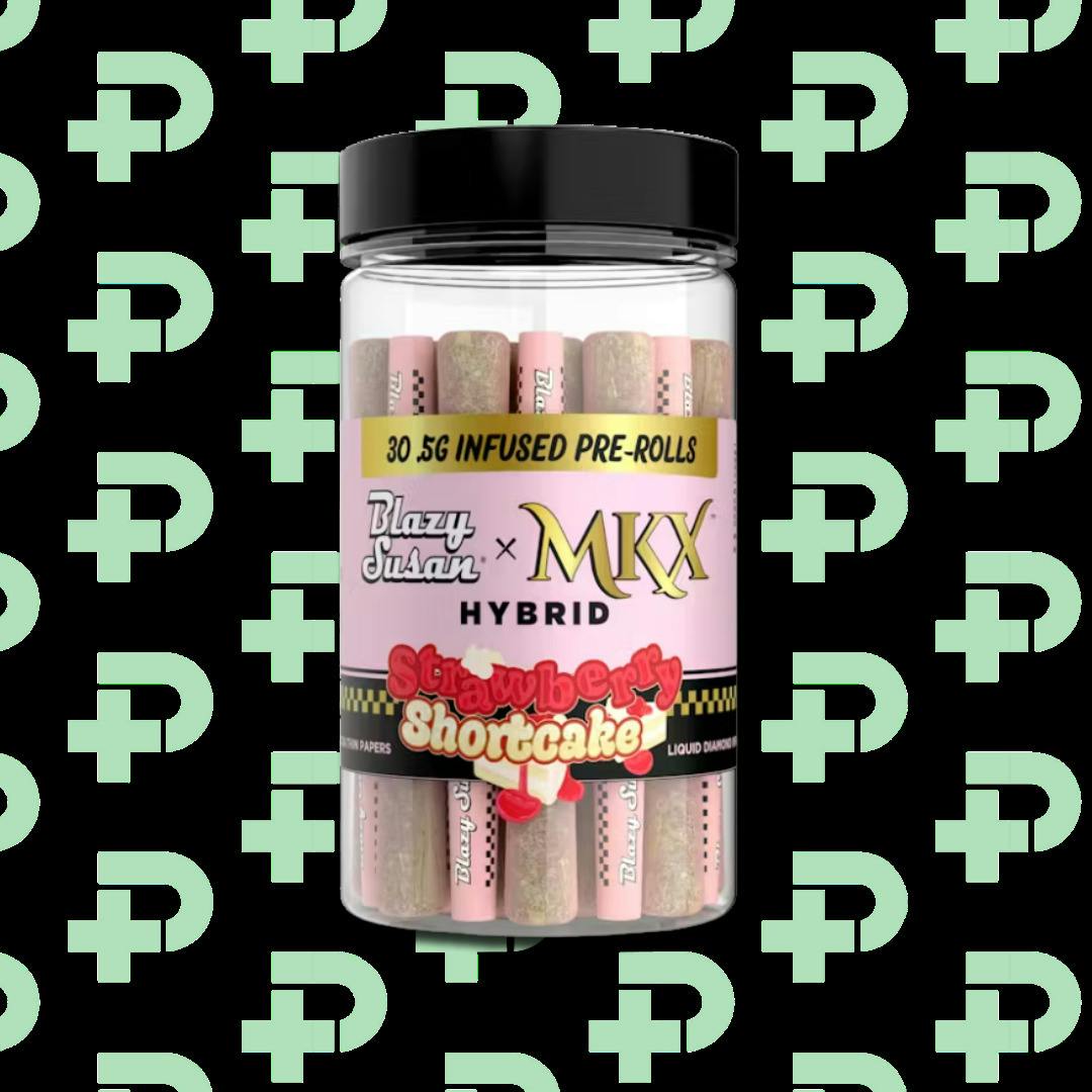Blazy Susan .5g 30-Pack Infused Preroll - Strawberry Shortcake