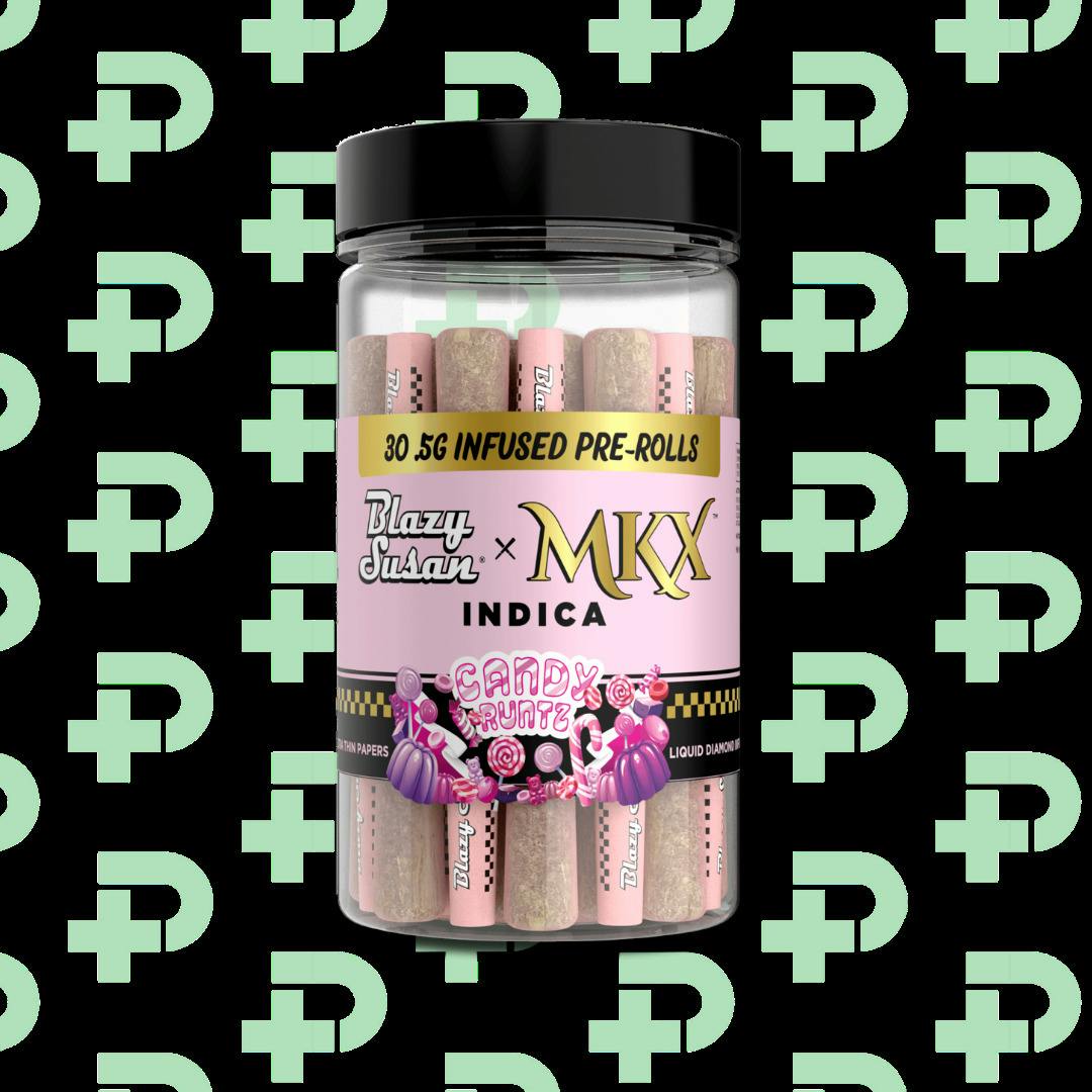 Blazy Susan .5g 30-Pack Infused Preroll - Candy Runtz