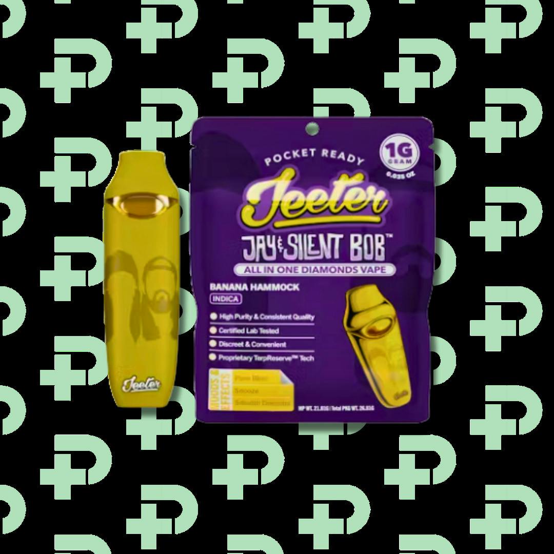 Jay & Silent Bob x Jeeter 1g Premium Disposable - Banana Hammock