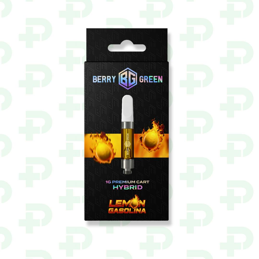 Berry Green - 1g Cart - Lemon Gasolina