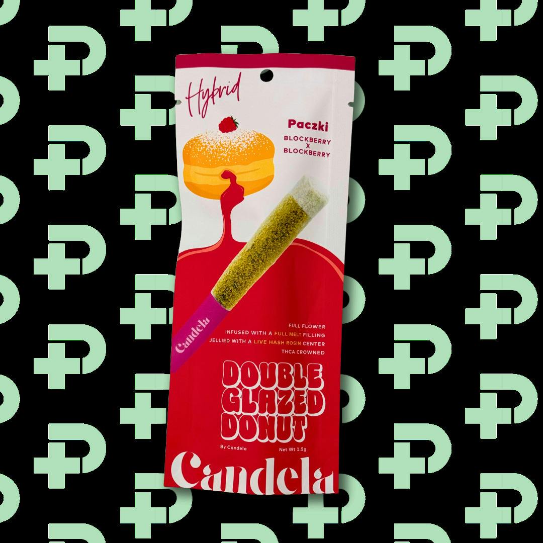Candela 1.5g Double Glazed Donut - Paczki