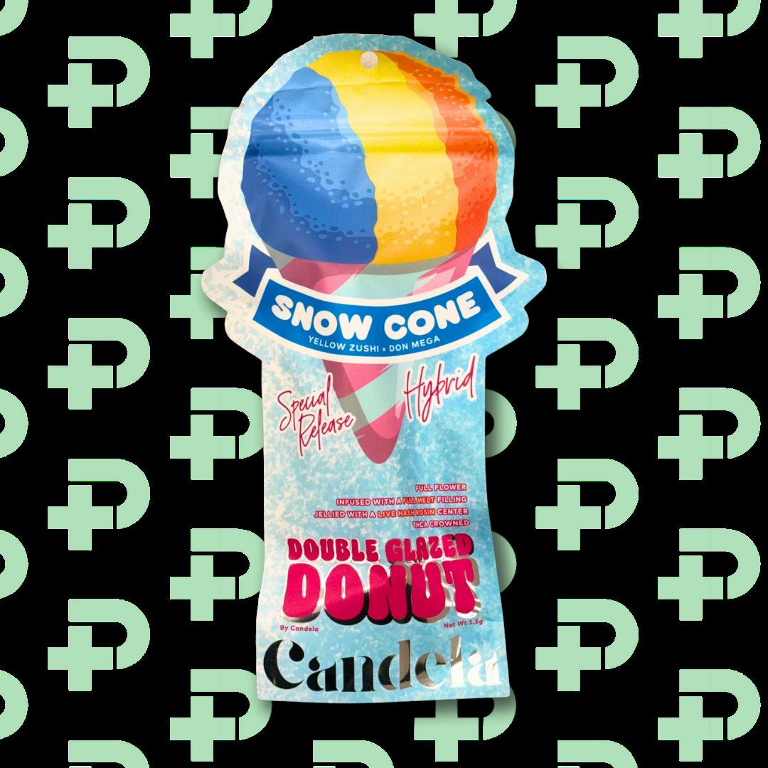 Candela 1.5g Double Glazed Donut - Snow Cone