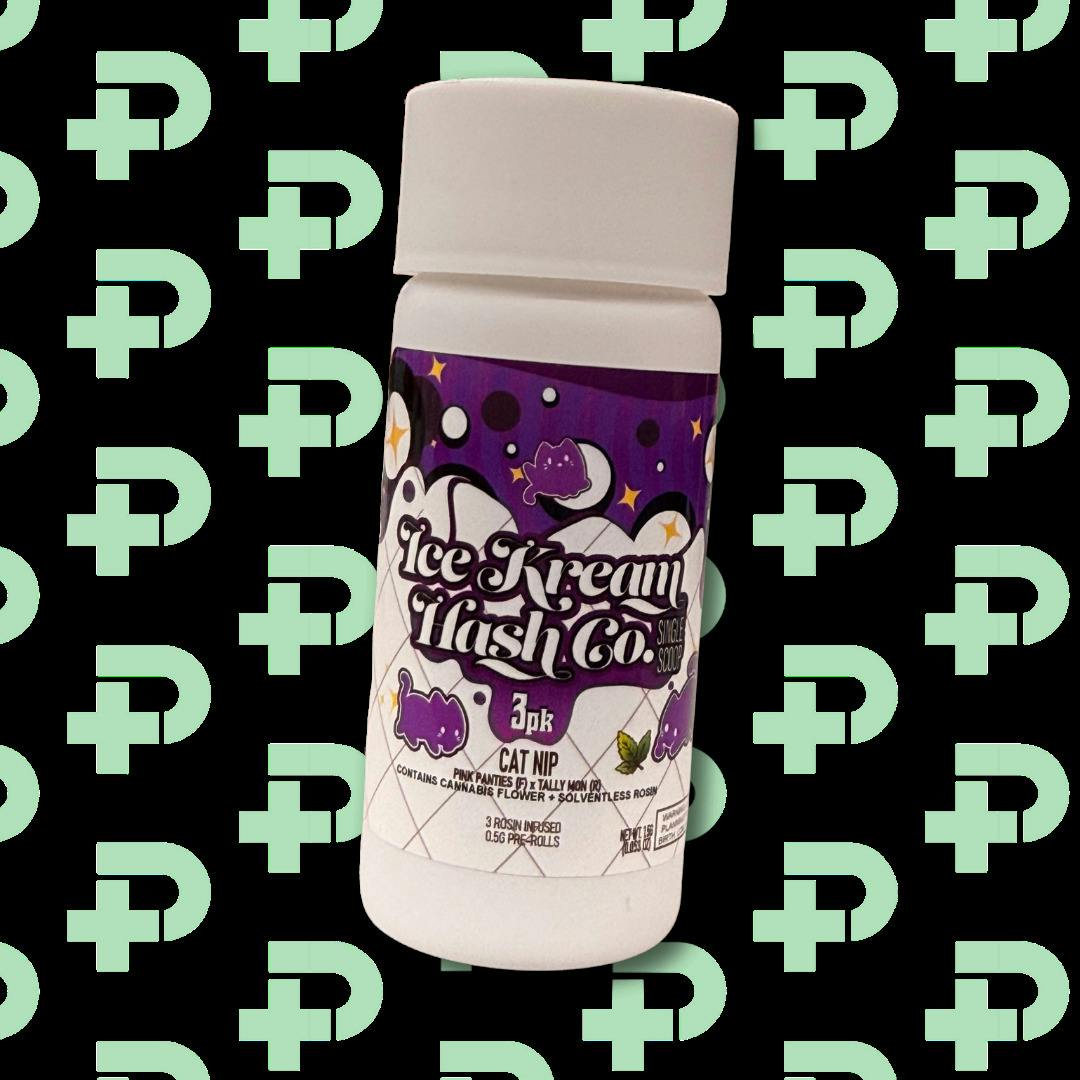 IKHCO Rosin Infused 3 Pack Prerolls - Cat Nip