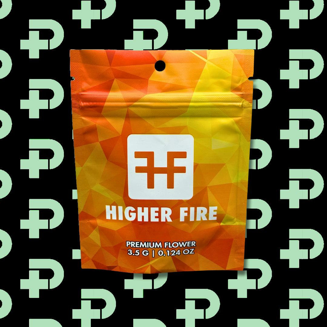 Higher Fire Prepack 8th - Orange - Key Lime Haze