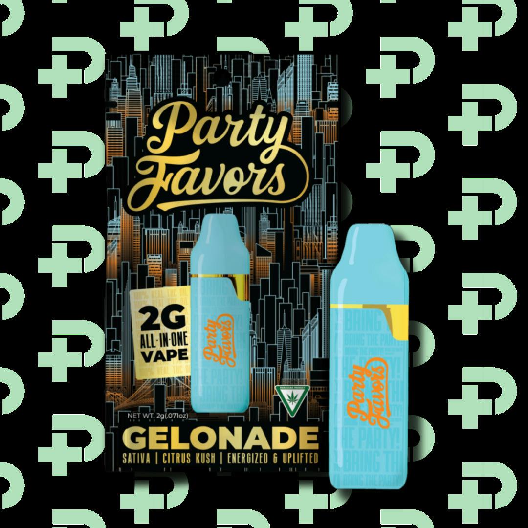 Party Favors 2g Disposable - Gelonade cannabis product