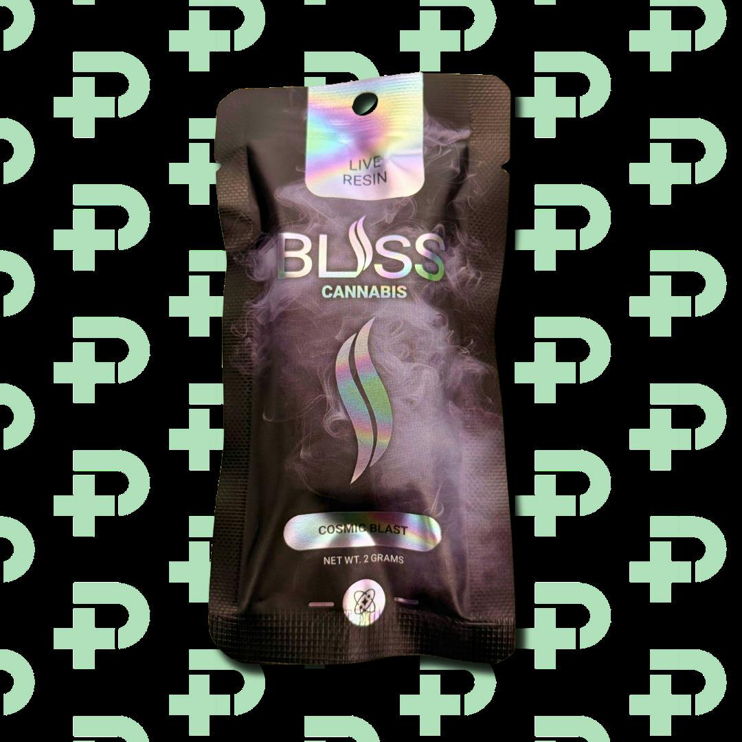 Bliss 2g Live Resin Disposable Vape - Sativa - Cosmic Blast