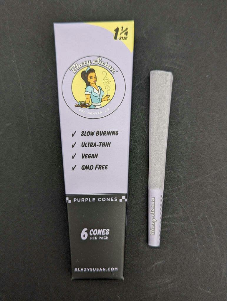1 1/4 Cone Purple One Size