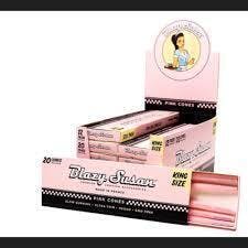 Blazy Suzan - King Size Cone 20pk (Pink) - One Size