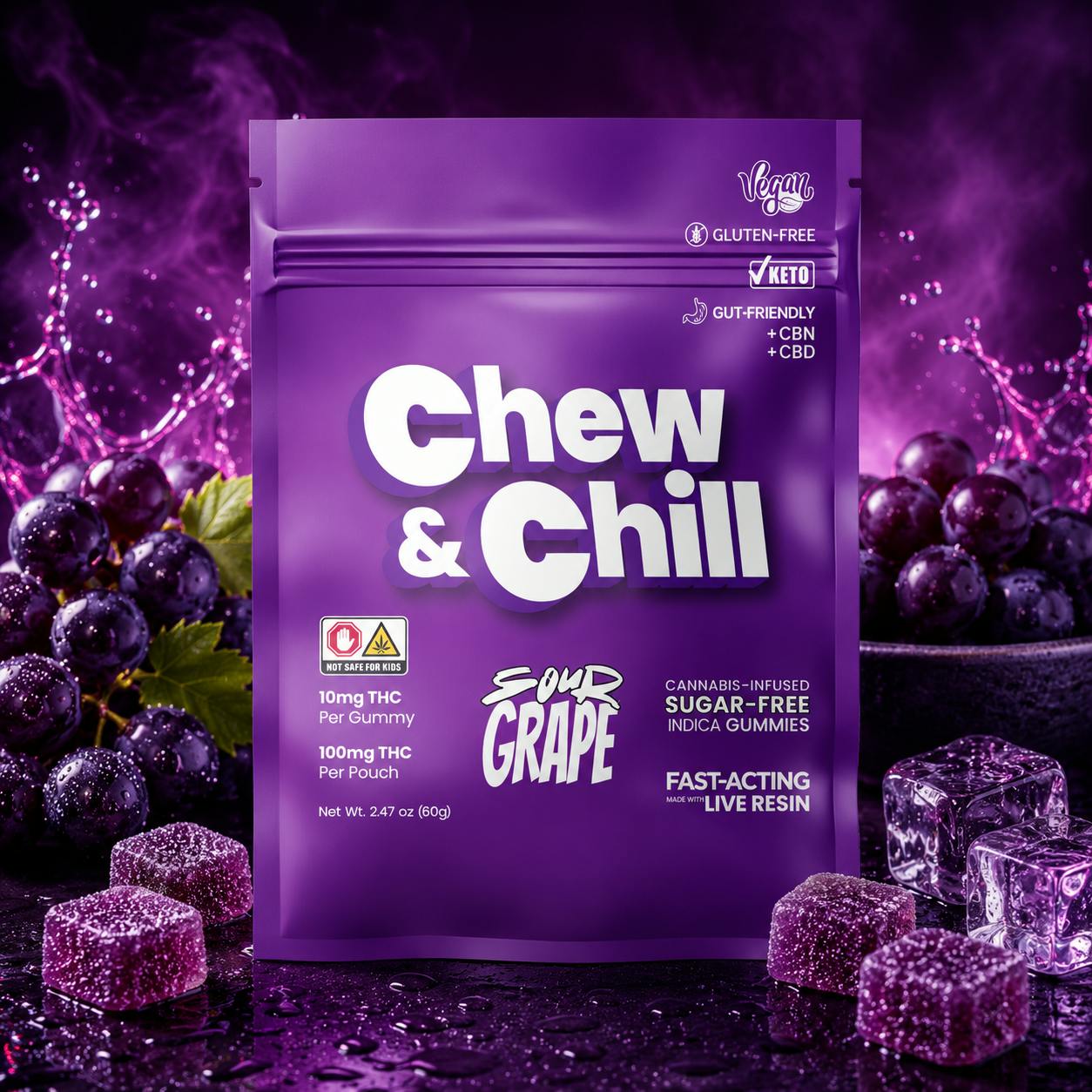 CHEW & CHILL SOUR GRAPE