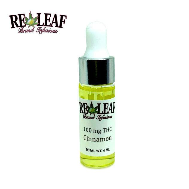 Releaf THC Tincture 100mg | Cinnamon