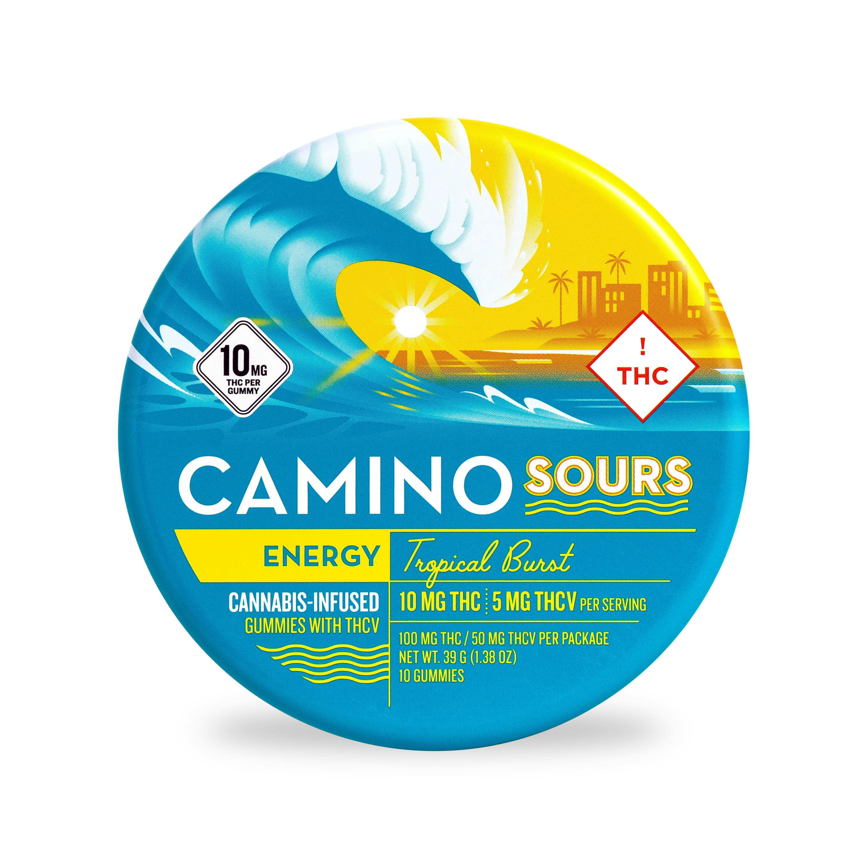 Tropical Burst Sours 2:1 THC/THCV Gummies